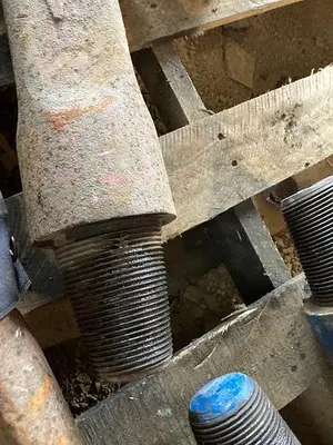 Used AFTERMARKET 5-5/8” DIAMETER X APPROX.. 12-1/2” LENGTH CABLE TOOL DRILLING CHISEL BIT Drills Pennsylvania US | East West Machinery & Drilling #1417264