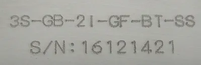 NEW CSE 3S-GB-2I-GF-BT-SS SANITARY PRESSURE GAUGE 3-1/2" 3SGB2IGFBTSS