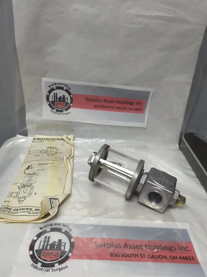 New | in-Stock LUBE DEVICES 181 Industrial Controls Ohio US | Surplus Asset Holdings #1238364