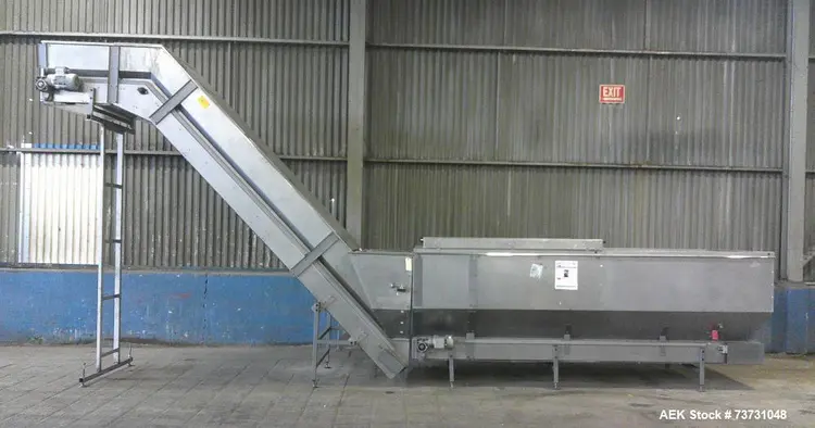 Used _UNKNOWN_ _UNKNOWN_ Bottle Feed Hopper Elevator Illinois US | Aaron Equipment #1515473