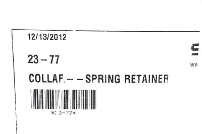 NEW SPX PROCESS EQUIPMENT 23-77 COLLAR SPRING RETAINER 2377