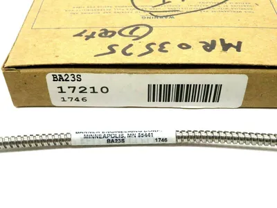 NEW BANNER BA23S FIBER OPTIC SENSOR