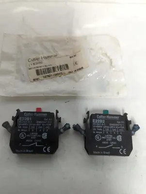 Used CUTLER-HAMMER E22B2 Contact Blocks Ohio US | Surplus Asset Holdings #1763173