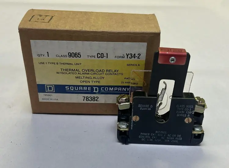 New | in-Stock SQUARE D 9065C0-1 Miscellaneous Equipment (Electrical & Power) | Surplus Asset Holdings #1201291
