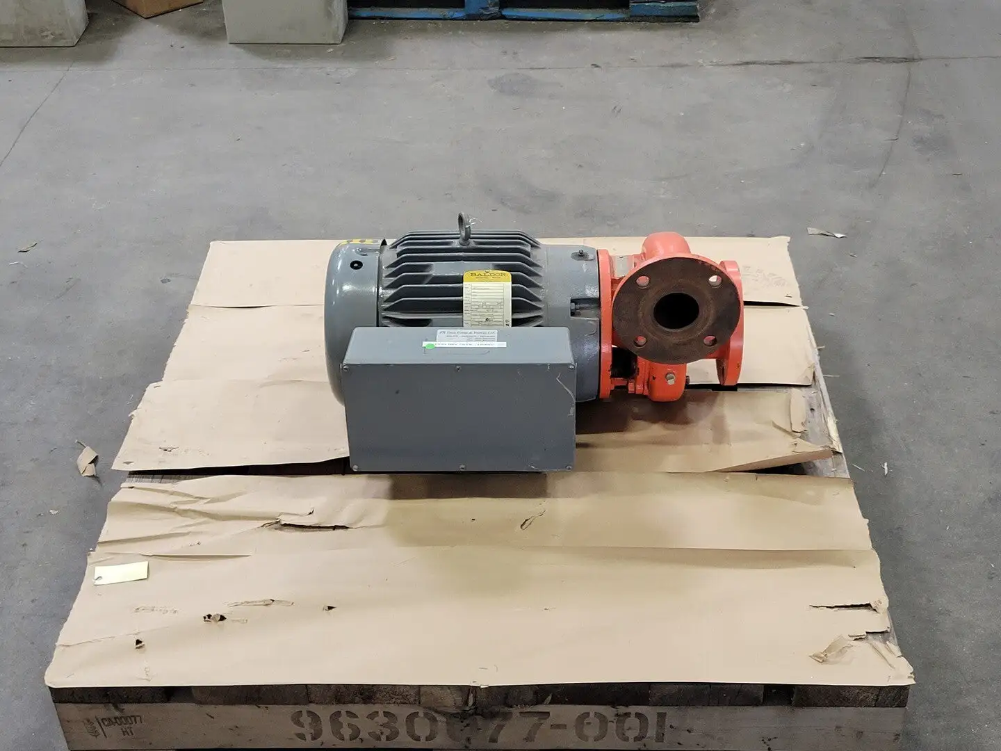 15 hp Pump 6.5" Impeller L04540C111