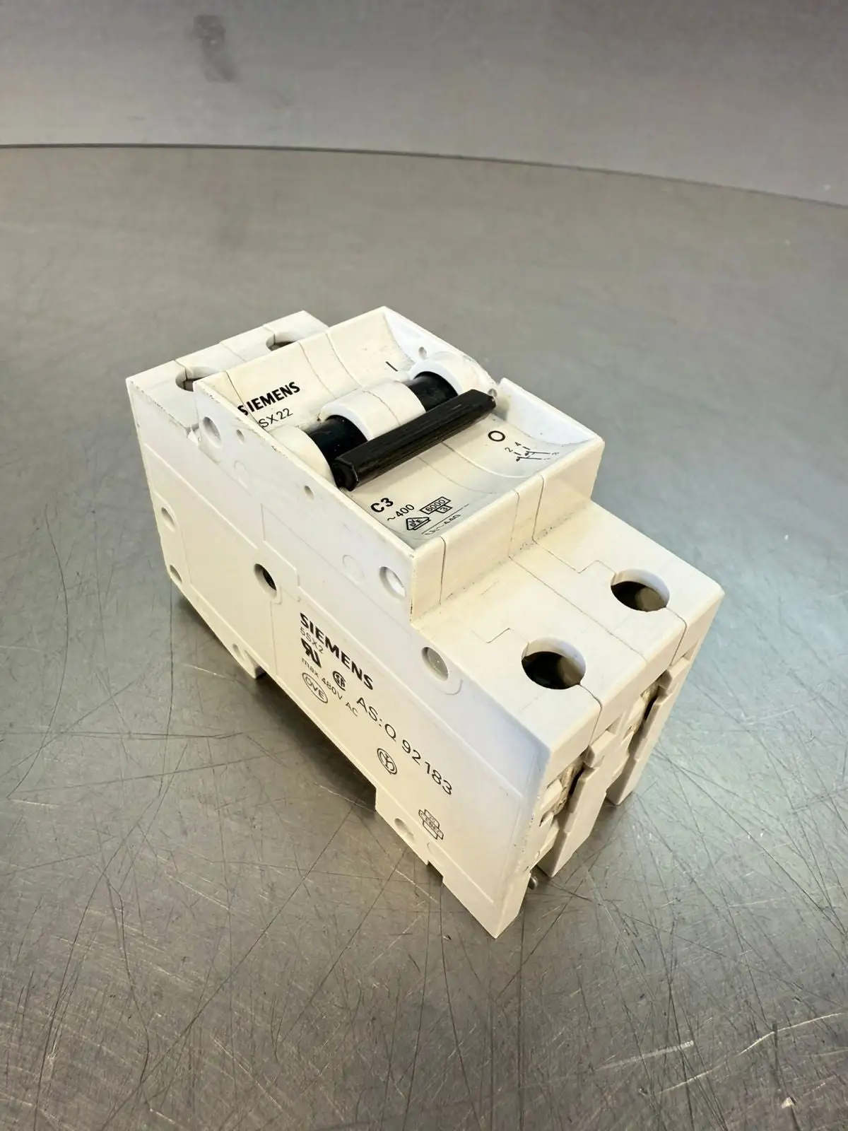 Siemens 5SX22 C3 Circuit Breaker 2 Pole 5SX2 (3.2.4)