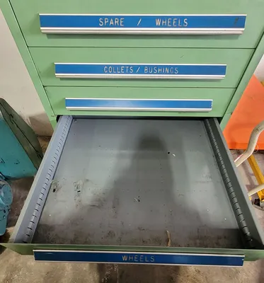 STANLEY VIDMAR 10 Drawer Storage Racks & Cabinets, Cabinet | Machinery Central (9)