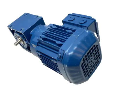 Used SEW-Eurodrive SPIROPLAN 3-Phase Right-Angle Gearmotor 0.18kW BLUE Gearmotors Michigan US | Maverick Industrial Sales #1394421