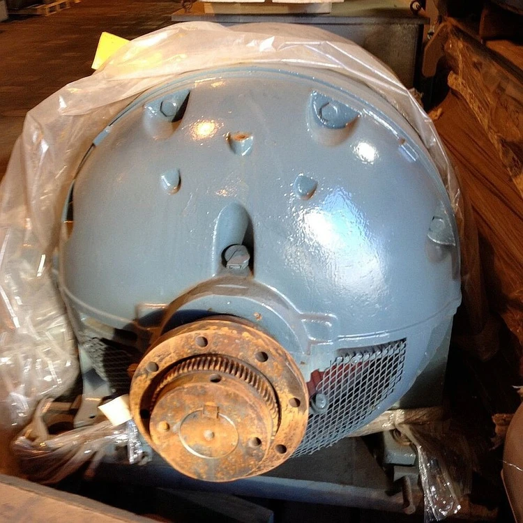 Used General Electric 5M26336AE1.

2,300V.
1,180 RPM.


FRAME: 6336SU. A.C. Motors British Columbia CA | Savona Equipment LTD #1169442