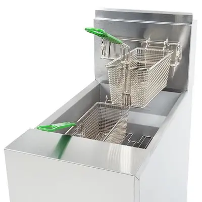 Frymaster 50 LB deep fryer - has open well for easy cleaning