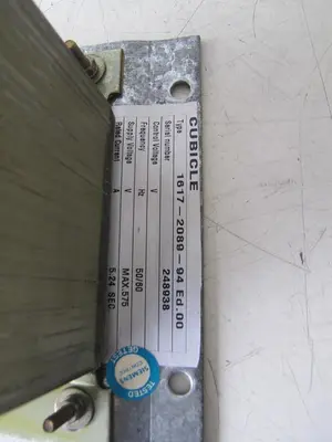 Siemens 1210 VA Power Transformer 460V Primary 220V Secondary Sidac-T 1200