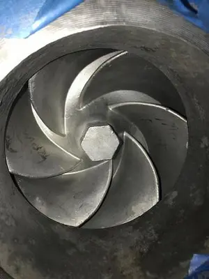 Goulds 3196 Pump, 6x8x13 SS Rebuilt