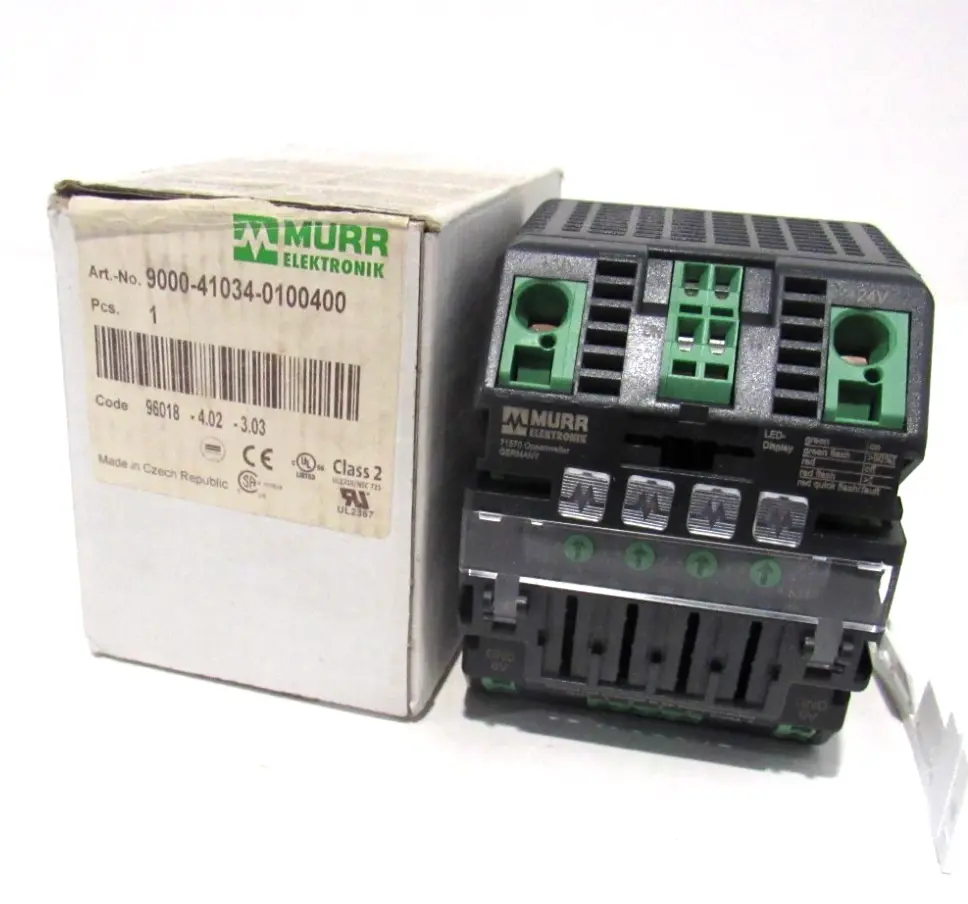NEW MURR ELEKTRONIK 9000-41034-0100400 POWER SUPPLY 9000410340100400