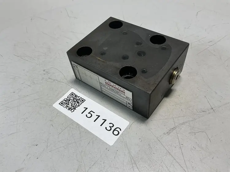 Used MOOG HYDROLUX CCE16B6RMA0V06/A12 Valves/Fittings Michigan US | Ideal Machinery #691191