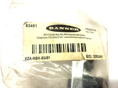 NEW BANNER ENGINEERING EZ-SCREEN ACCESSORY MOUNTING BRACKET KIT