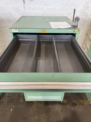 7 DRAWER STANLEY VIDMAR CABINET. STOCK # 0217026.
