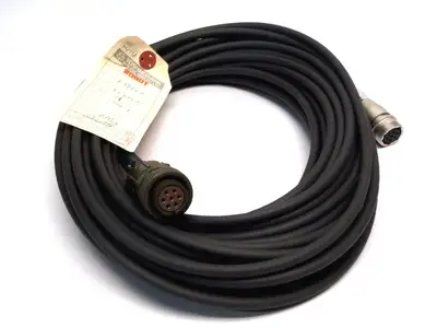 USED YOSHINOGAWA 7 PIN FEMALE / FEMALE ROBOT CORD