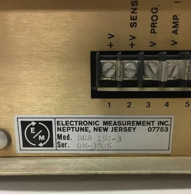 USED Electronic Measurement Inc SRC150-3