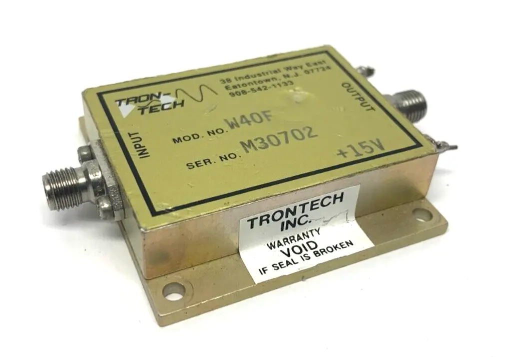 Used Tron-Tech Radio Frequency Amplifier RF Power Amplifiers Michigan US | Maverick Industrial Sales #1391542