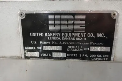 Used UBE 90AL Baggers California US | BakeryEquipment.com #1555991