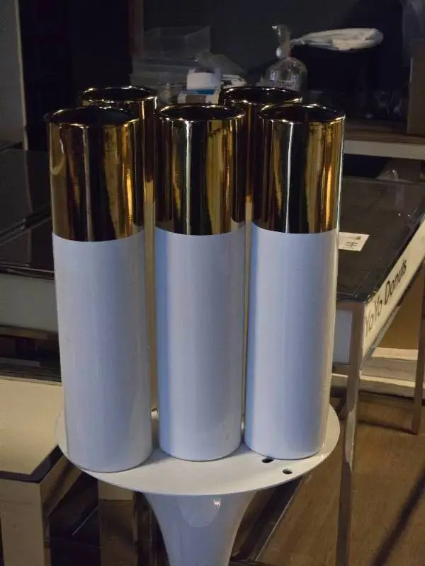 Lot of (5) Ceramic Table Vase 4" x 16"
