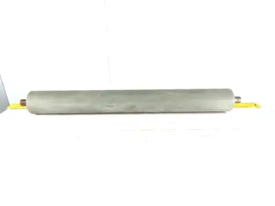 Conveyor Idler Roller 4" Dia 34" Length 1-1/8" Round Axle