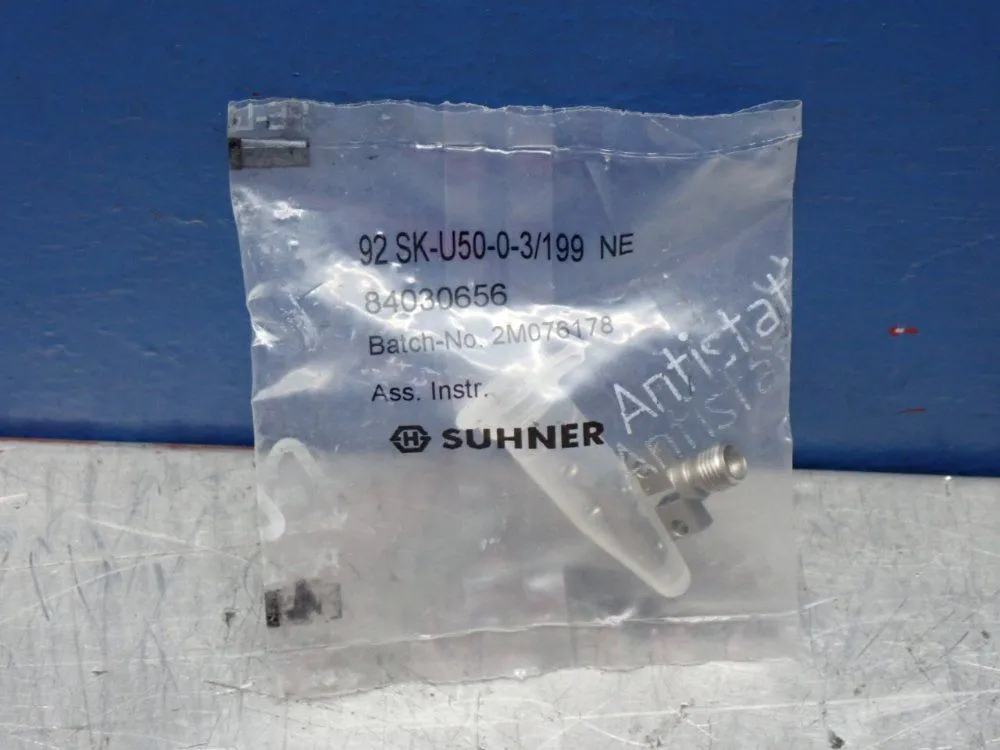 Used SUHNER 92 SKU5003/199 NE Connector Accessories | HGR 24 #753179