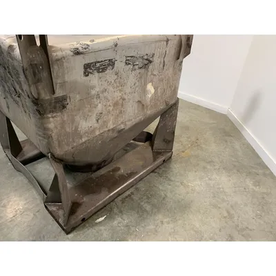 Used 1000 Liter (35 cu. Ft) IBC Matcon Stainless Steel Portable Tote Bin