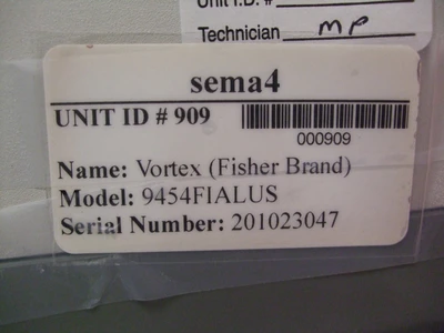 USED FISHER SCIENTIFIC 9454 FIALUS