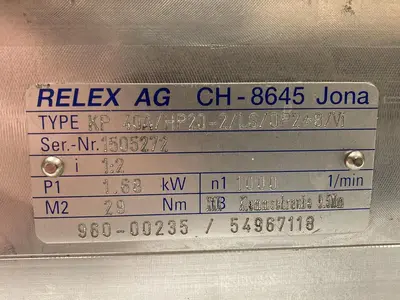 Used RELEX AG CH-8645 Speed Reducers | Surplus Asset Holdings #1204384