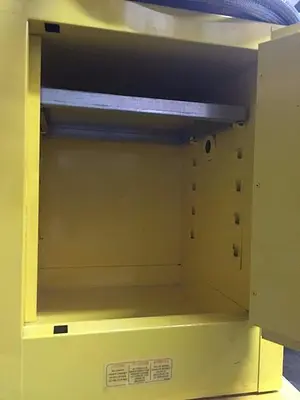 Justrite Flammable liquid storage cabinet