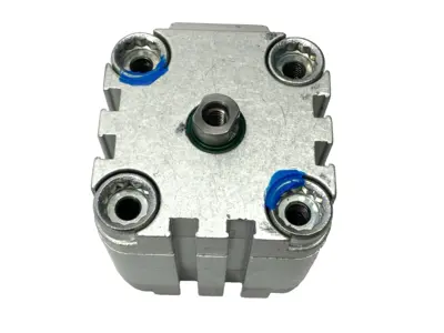 Used FESTO PNEUMATIC COMPACT CYLINDER 40MM BORE 15MM STROKE 156005 Pneumatic Cylinders | Maverick Industrial Sales #1100612