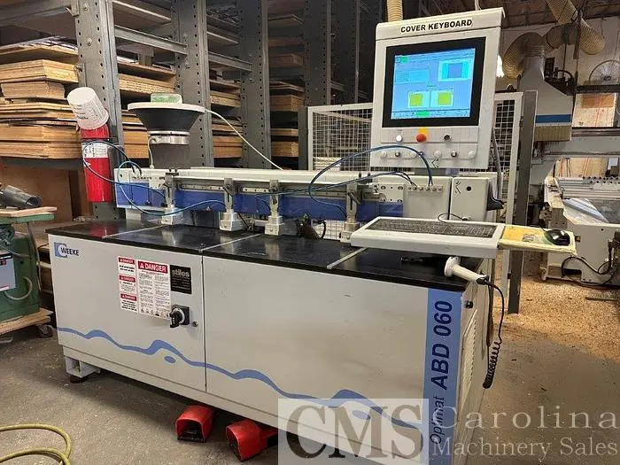 Used 2014 WEEKE ABD 060 BORE & DOWEL MACHINE Woodworking Horizontal Boring Machines | CAROLINA MACHINERY SALES #421067