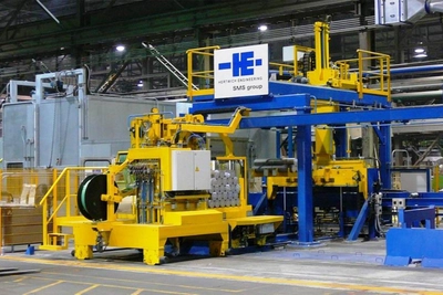 Extrusion press equipment