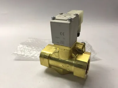 VXD262NZ2AG | SMC  Brass 2-Way Media Solenoid Valve - New
