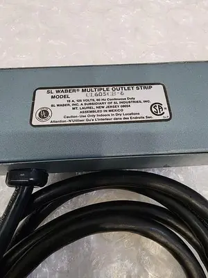 SL WABER MULTIPLE OUTLET STRIP UL605CB-6