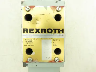 Mannesmann Rexroth 4WRA 10 W40-11/24NZ4/M-993-X Hydraulic Solenoid Valve 24VDC