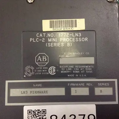 USED ALLEN BRADLEY 1772-LN3 SER B