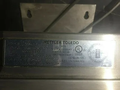 Used METTLER TOLEDO 60 X 60 X 5000 Platform Scales West Virginia US | Cooper Industries #1409272
