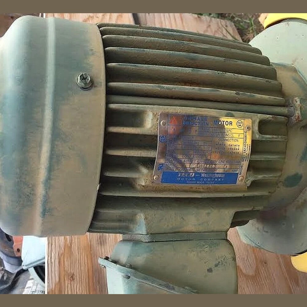 Westinghouse 1 hp Electric Induction Motor