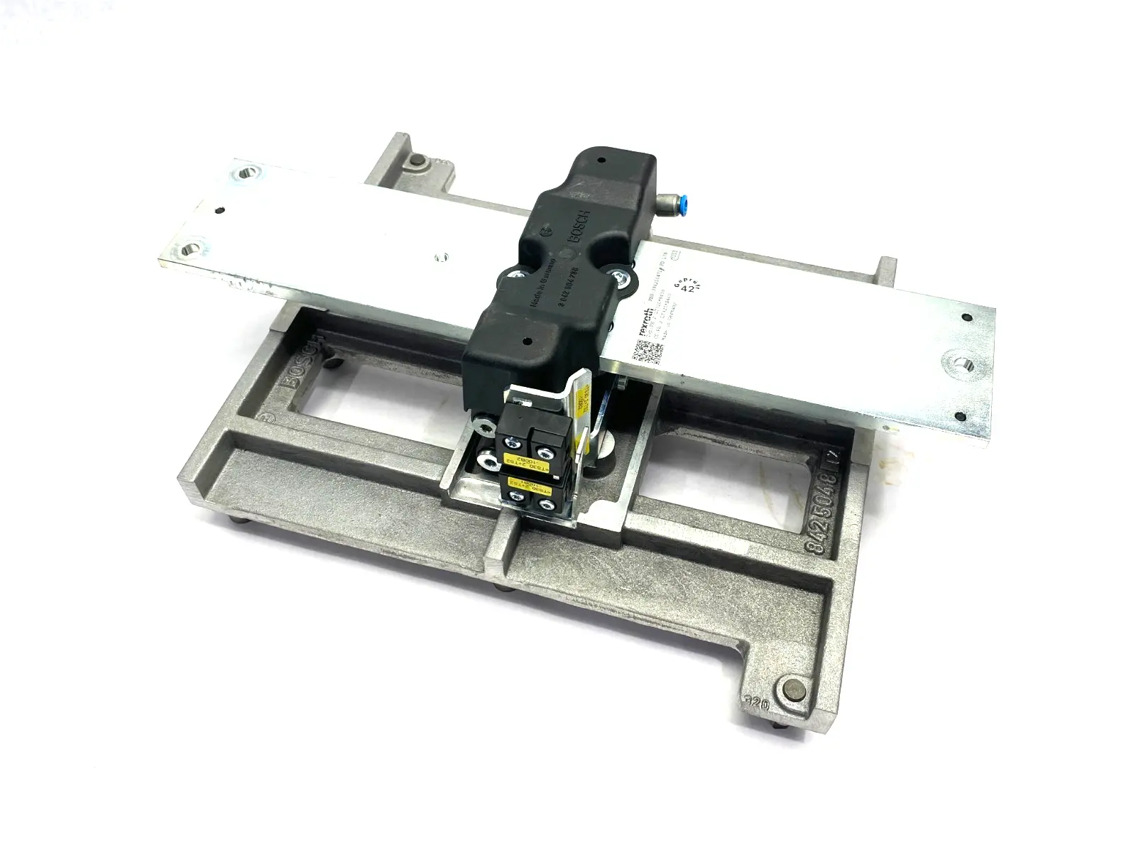 USED BOSCH REXROTH WORKPIECE PALLET PE 2 POSITIONING UNIT, 400 X 320