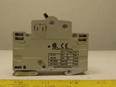 Eaton Cutler Hammer WMS1D13 13A 1 Pole Circuit Breaker DIN Rail Mount Lot of 2