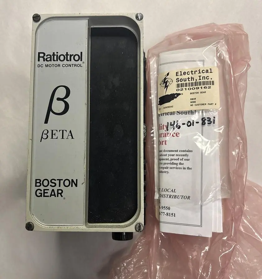 Used BOSTON GEAR RB3R Industrial Controls Ohio US | Surplus Asset Holdings #1337548