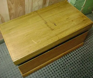 1074-385 Antique Woodworker’s Tool Chest/Carpenter’s Box