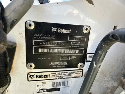 USED 2019 BOBCAT T770