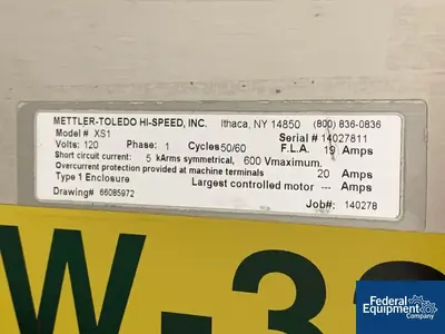 USED Mettler Toledo Mettler Toledo Multi Lane Checkweigher