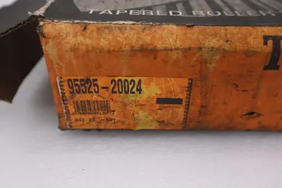 NEW OPEN BOX TIMKEN 95525 Taper Roller Bearing Cone 95525 20024 STOCK 823D