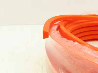 Fenner Drives 1032047 Eagle Orange 85 Polyurethane V-Belting B/17 Profile 95'
