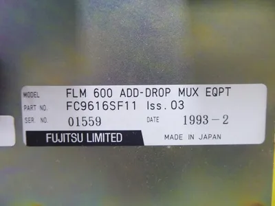 USED FUJITSU FLM 600 ADD-DROP MUX EQPT