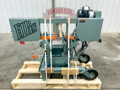 New | in-Stock ELLIS 1600 Horizontal Band Saws Michigan US | Vander Ziel Machinery Sales #480055